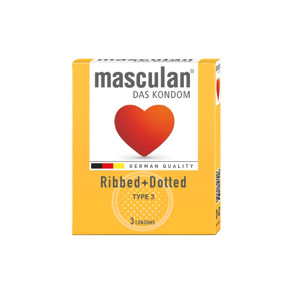 Masculan презервативы type3 рифленые N3