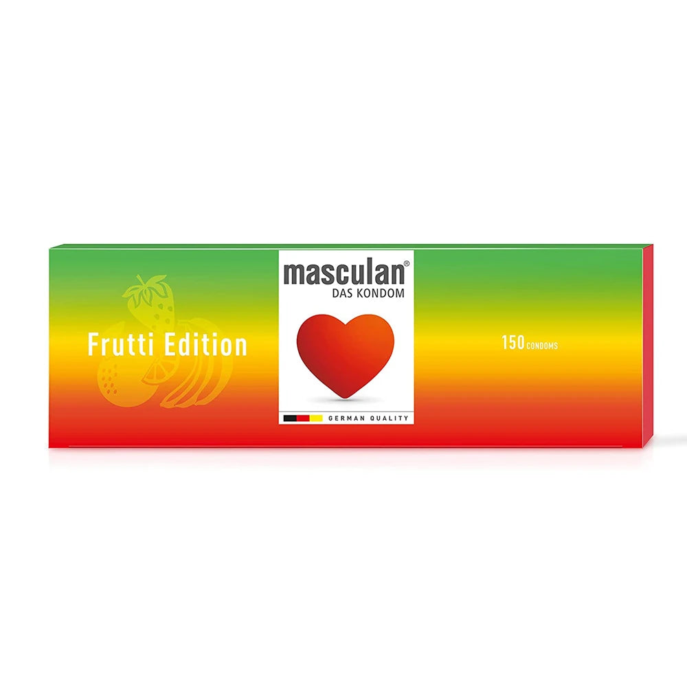 Презервативы Masculan Frutti Edition N150 (тутти-фрутти/клубника/зеленое яблоко)