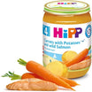 Hipp 6105 Piure morcov și cartofi cu somon 190g
