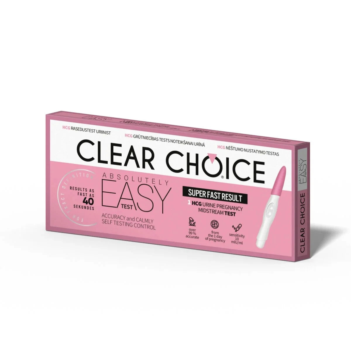 Clear Choice Тест на беременность Easy (ручка) N1
