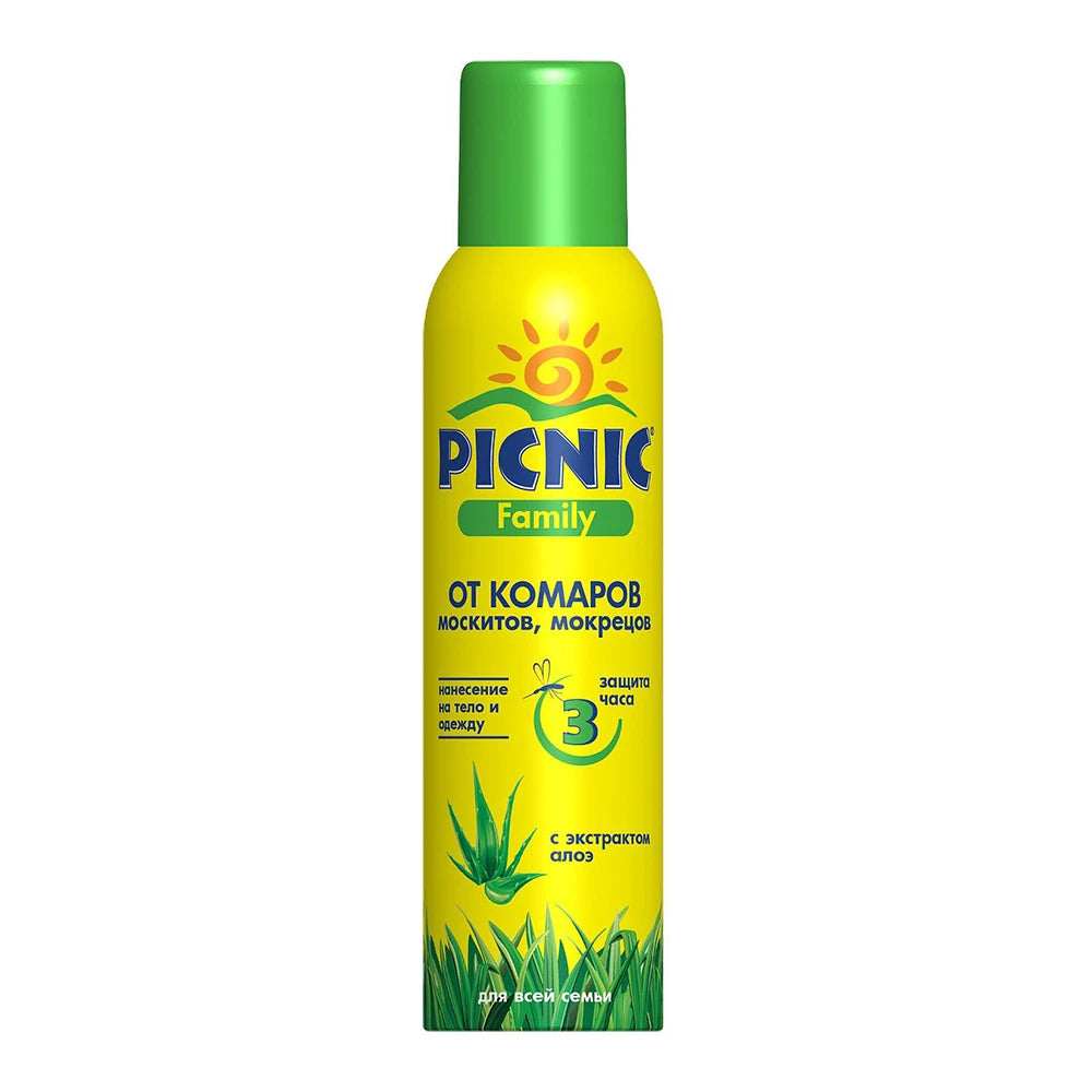 Picnic Family спрей с алоэ 150ml