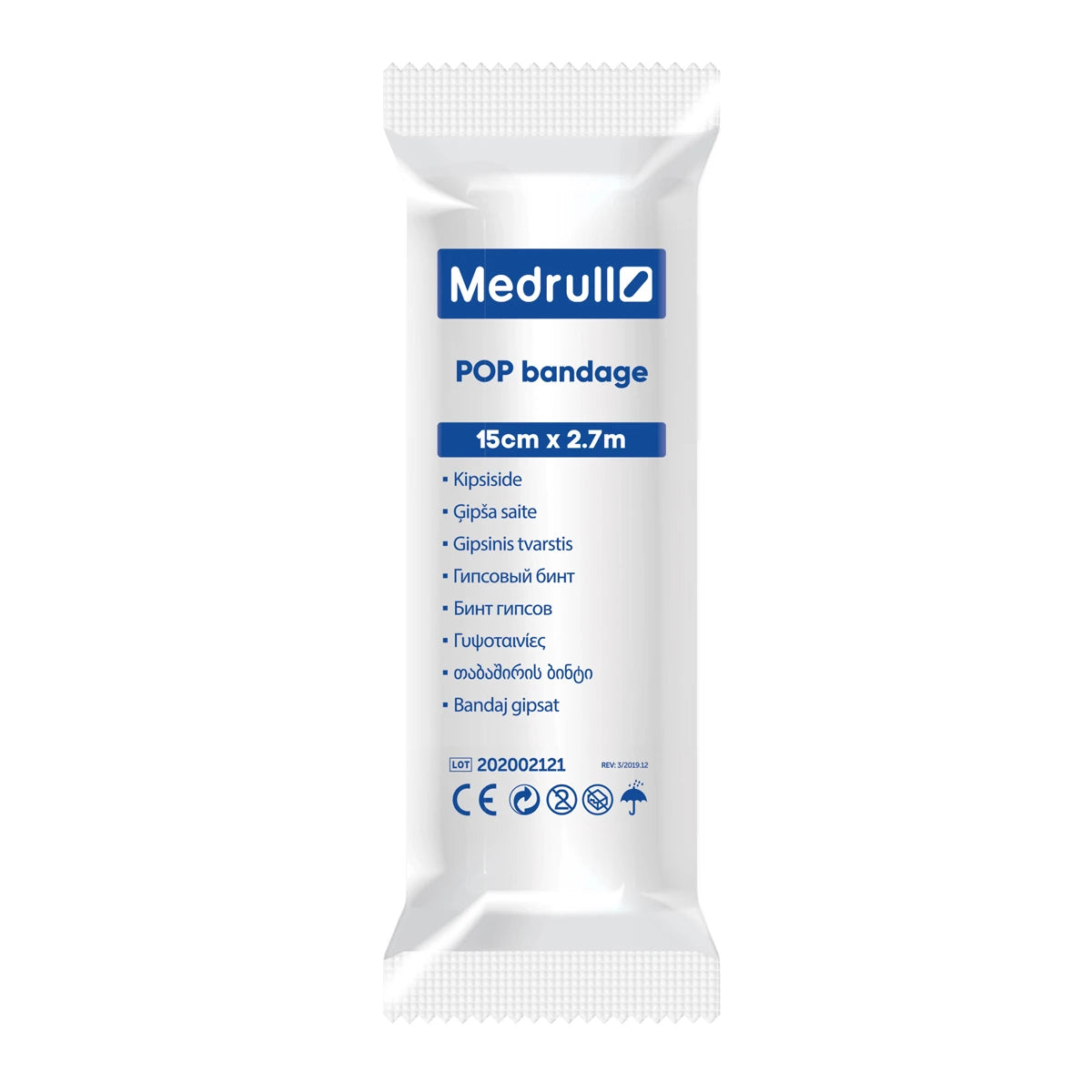 Medrull Бинт гипсовый 2,7x15 cm Forans