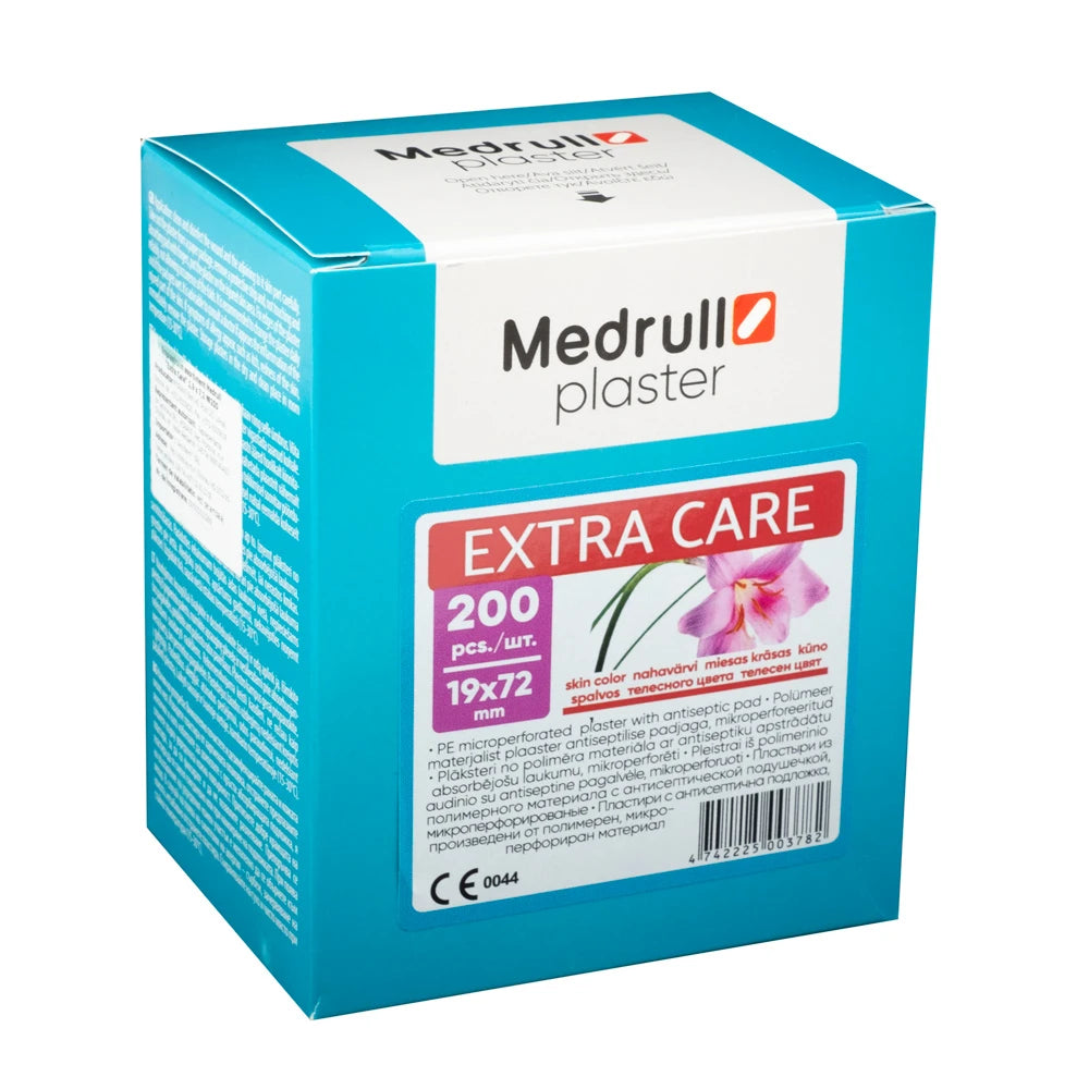 Set пластырей 1.9x7.2cm N200 Extra Care