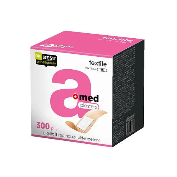 Set emplastru 1,9x7,6cm Amed Textile N300