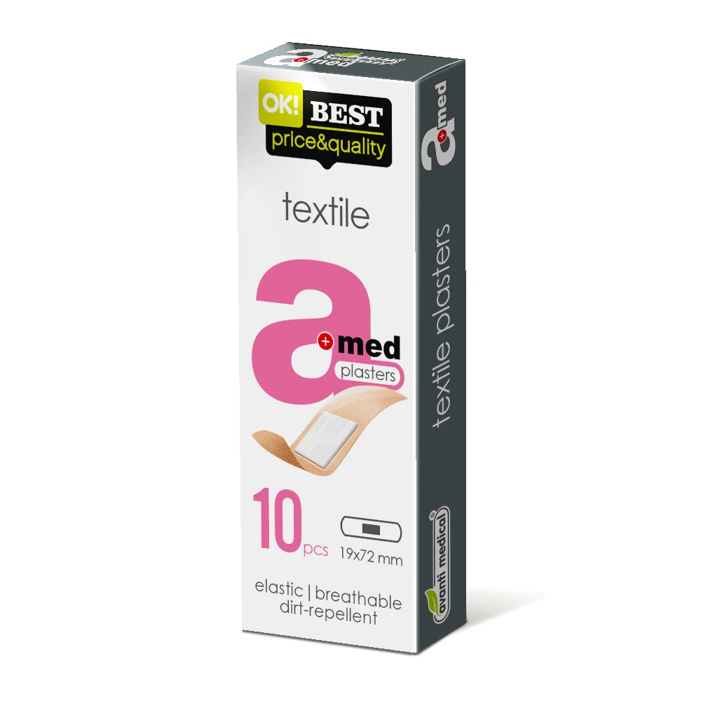 Set emplastru N10 AMed "Textile" Forans