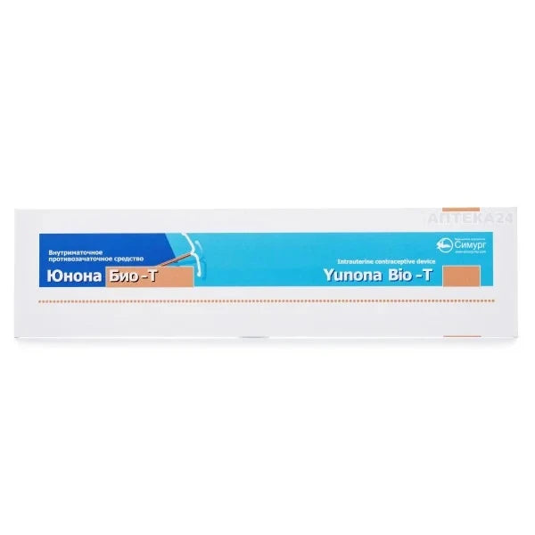 Sterilet intrauterina Iunona Bio-T+Cu N1