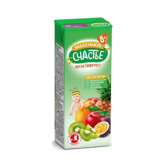 Malenikoe Sciastie Нектар мультифрукт 0.2l