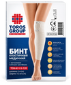 Toros Tifon medical elastic cu clipsă 12cmx5m
