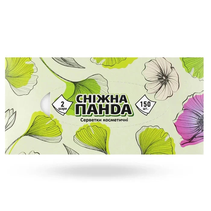 PANDA Servetele cosmetice 2 str. 150 buc