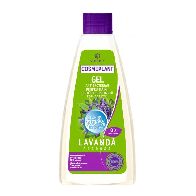 Viorica Cosmeplant Gel antibacterial pentru mâini Lavandă 200ml