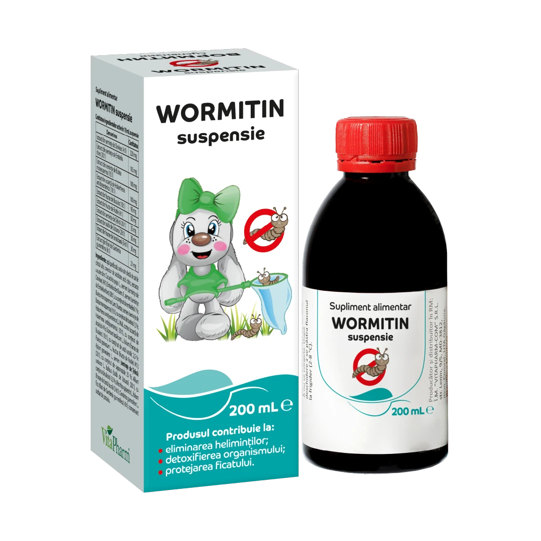 Wormitin suspensie 200ml N1