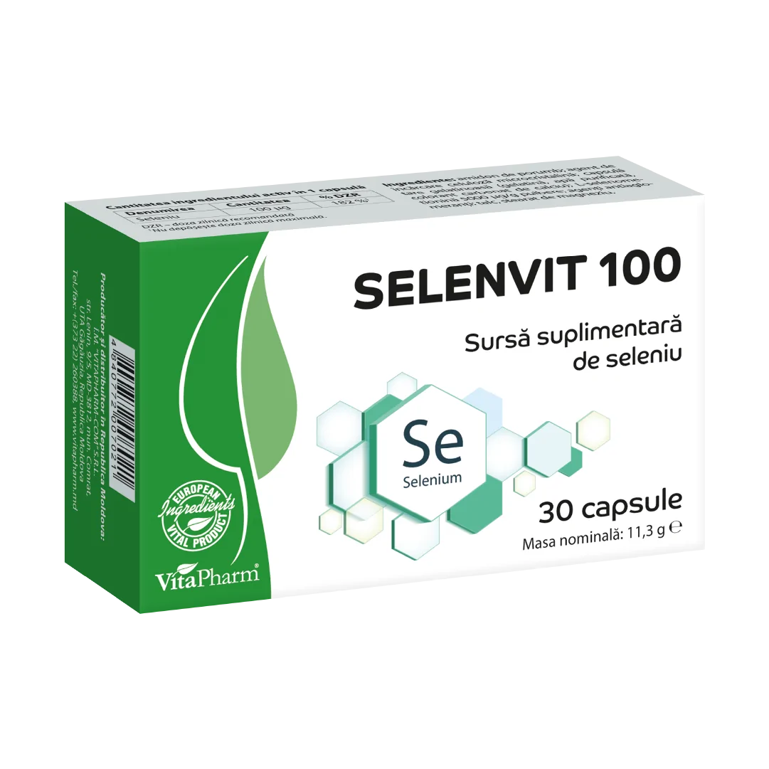 Selenvit 100 caps. N10x3
