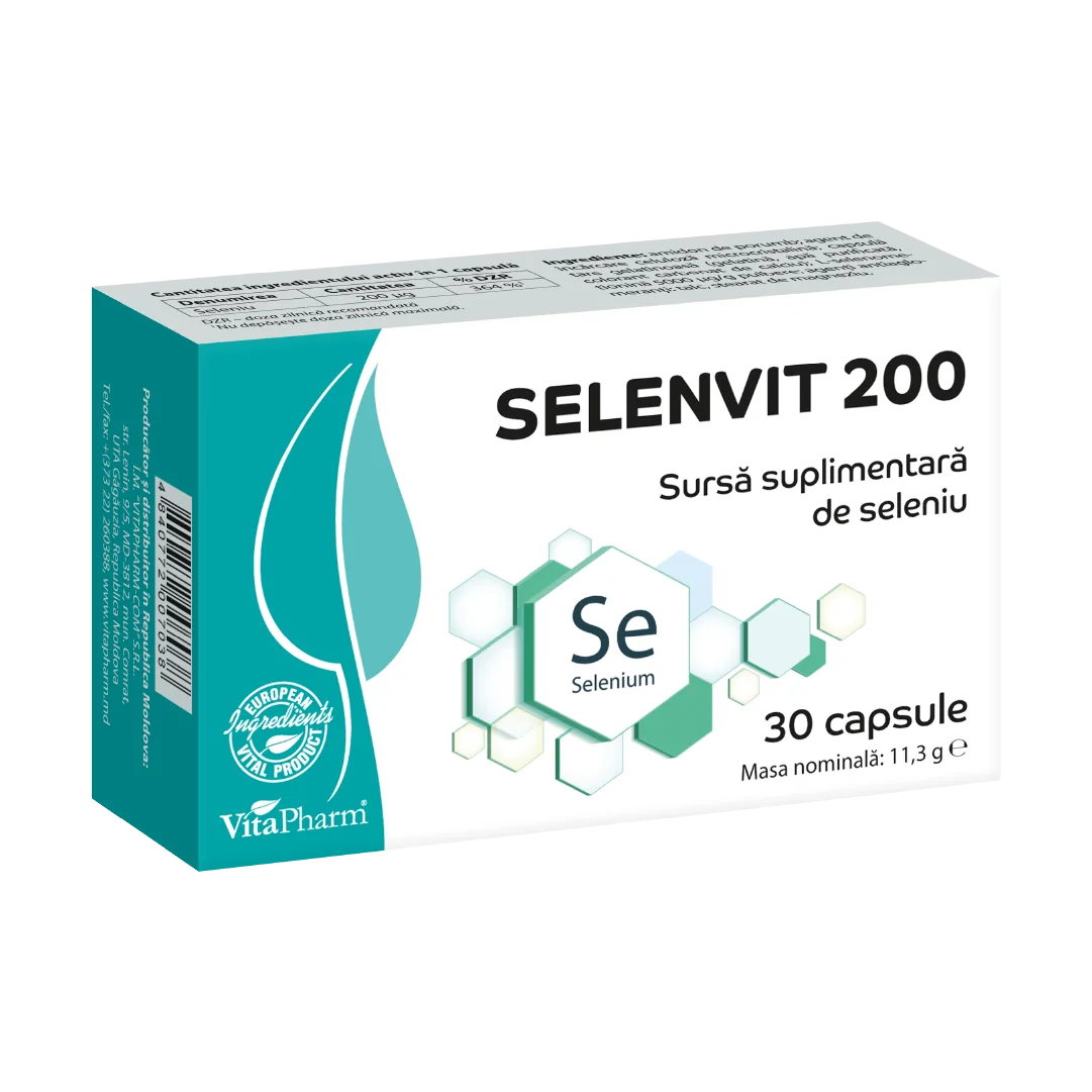 Selenvit 200 caps. N10x3