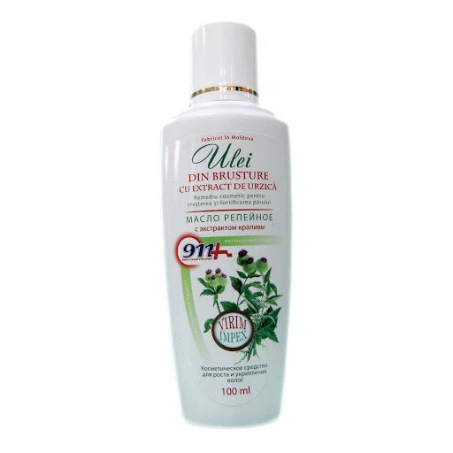 911 Ulei Brusture cu ardei 100ml