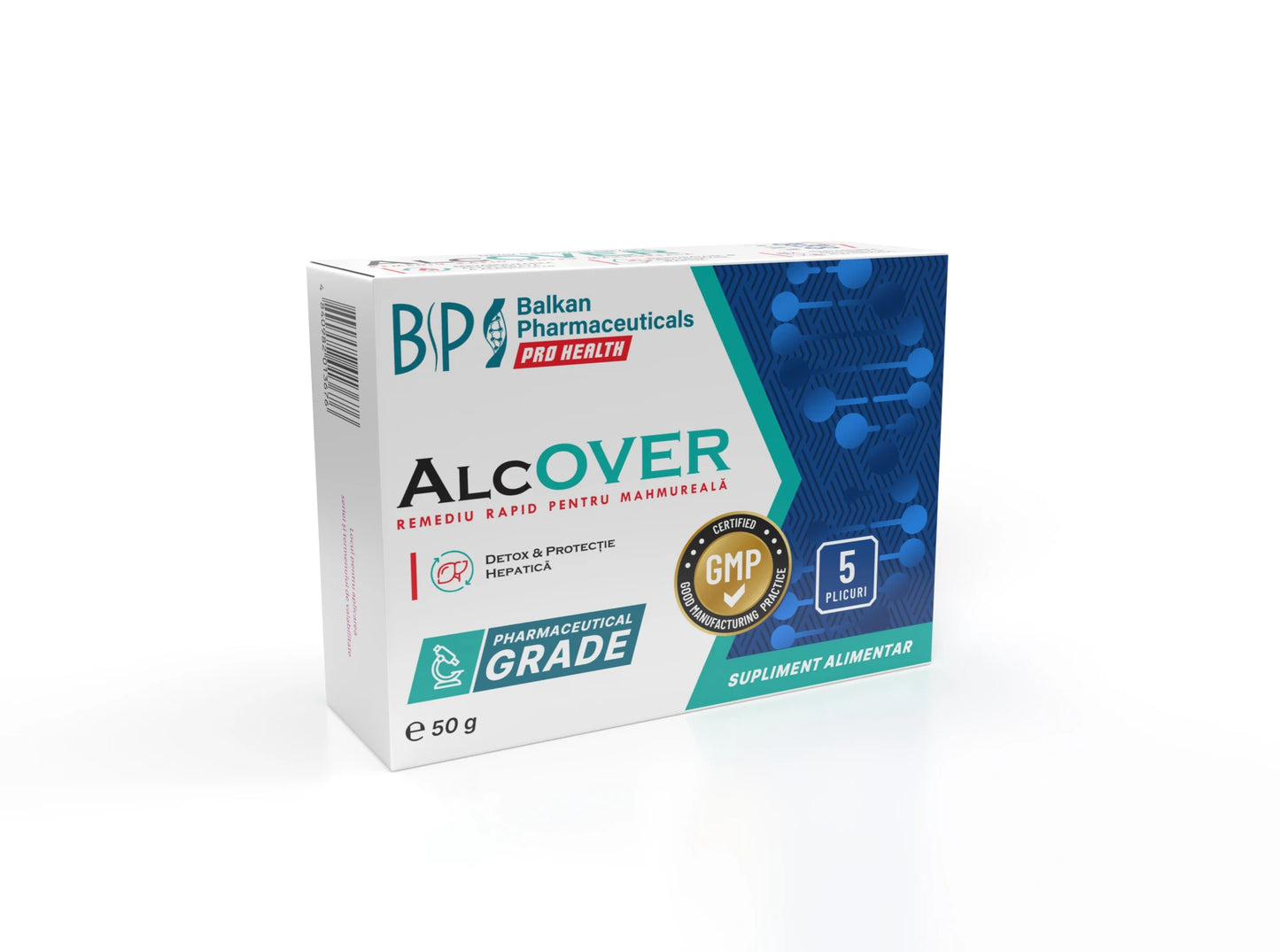 AlcOVER pulb. pentru sol.orala 10g plic. N5