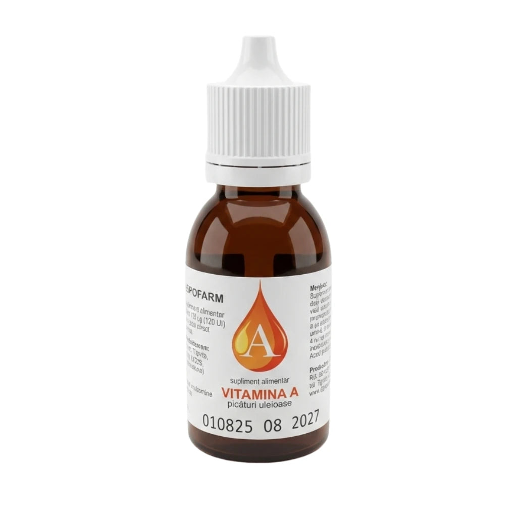 Vitamina A pic. uleioase 25ml N1
