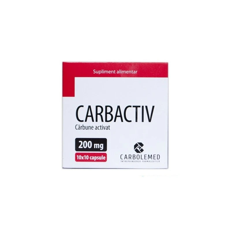 Carbactiv капс. 200mg N10x10 (Carbolemed)