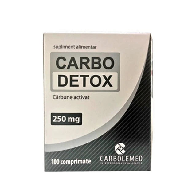 Carbodetox 250mg табл. N100 (активированный уголь)