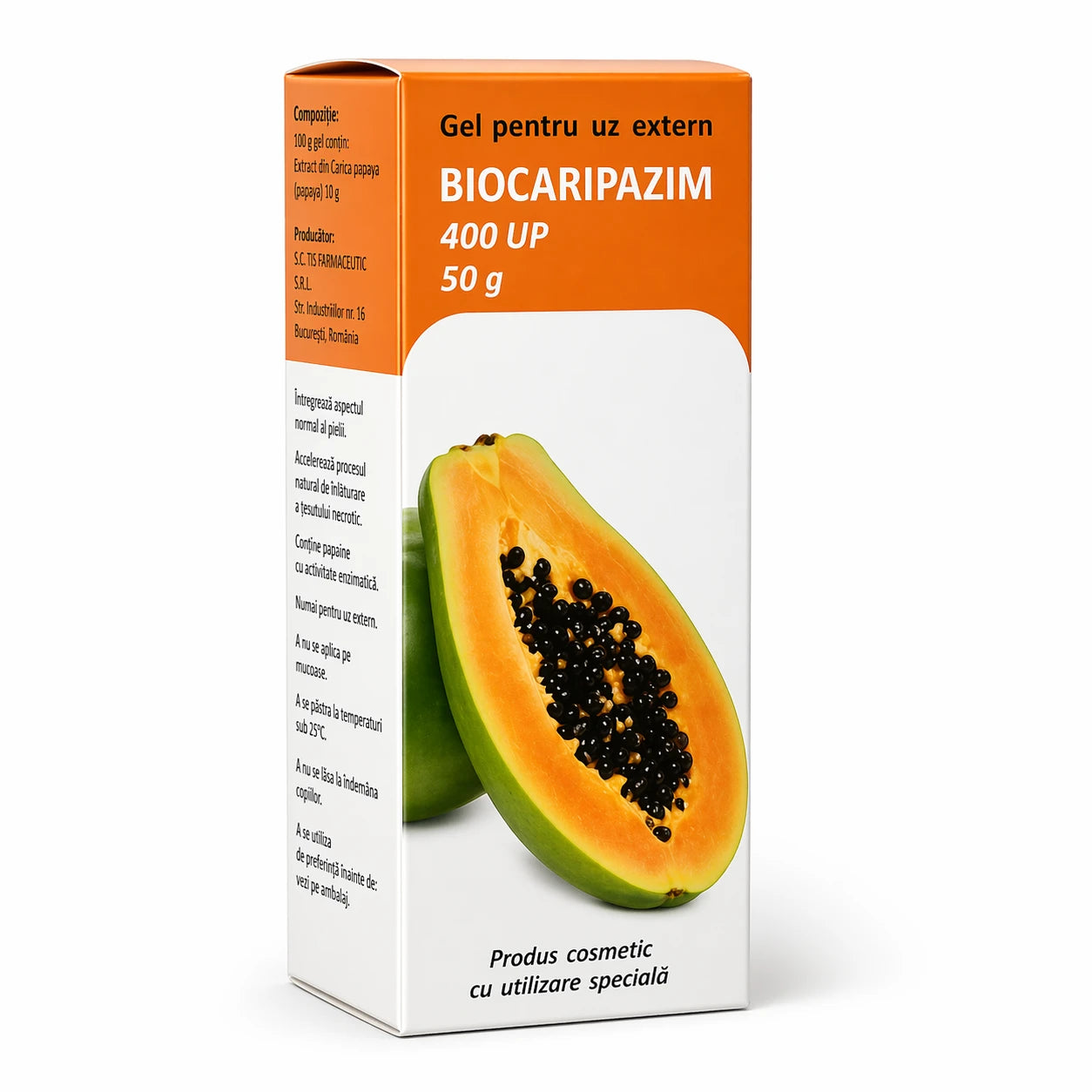 BioCaripazim - 400UP 50g gel (20%)