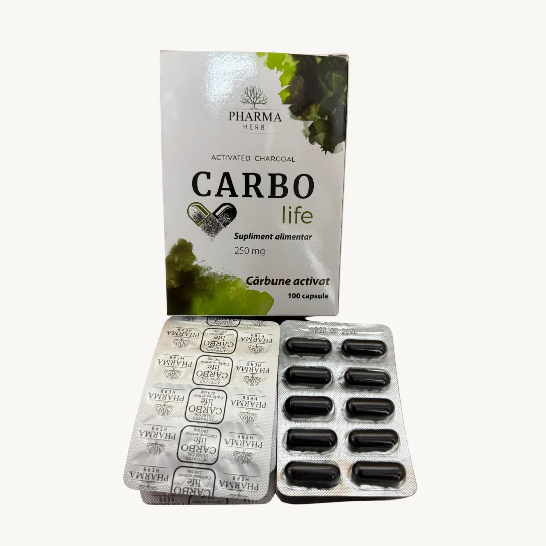 Carbo Life Активированный уголь 250mg капс. N100