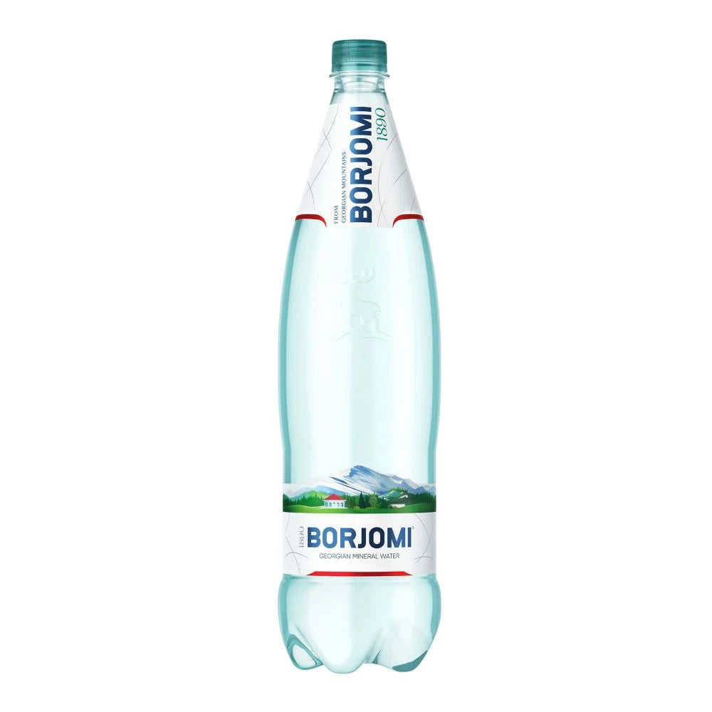 Минеральная вода Borjomi 0.75L газированная