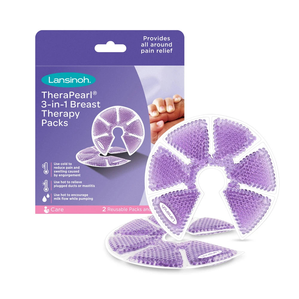 Lansinoh Aplicatoare gel hot or cold breast therapy, 0+, 2buc (10400)