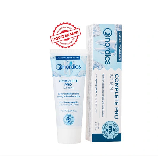 Nordics Natural Зубная паста Complete Pro реминерализующая с «жидкой эмалью» 75ml