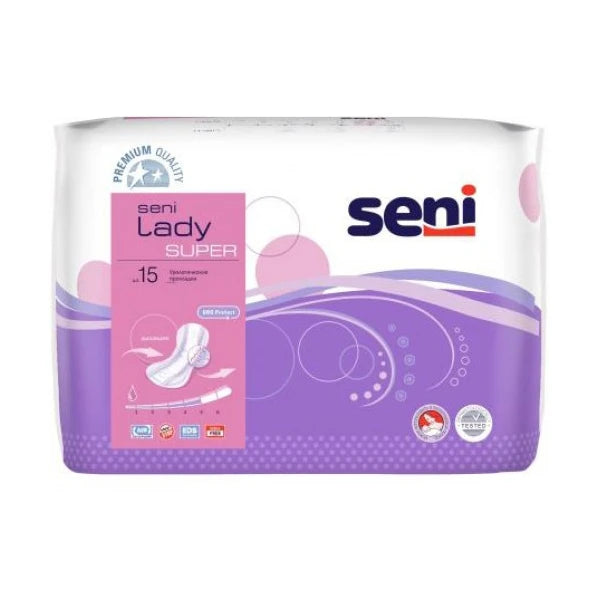 Seni Lady урологические прокладки Super N15