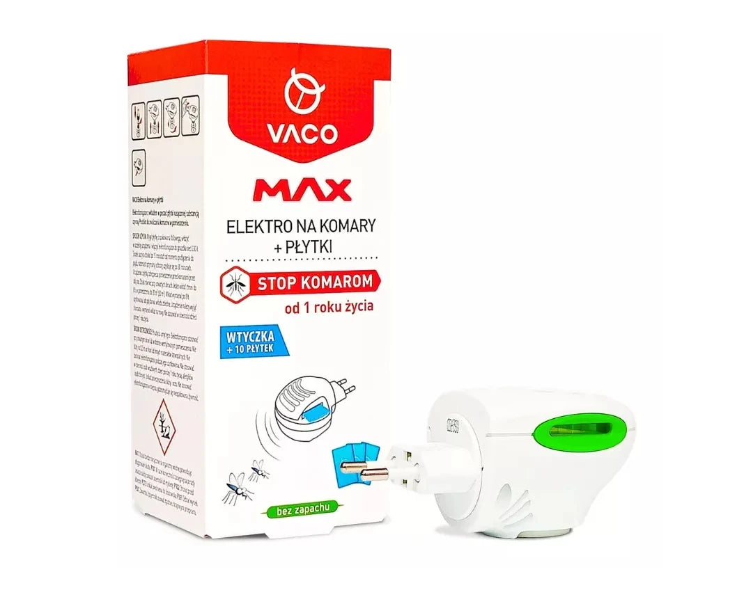 VACO Max Аппарат + пластины против комаров, 10 buc N1