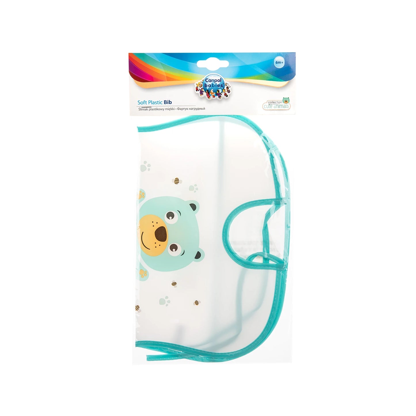 Canpol Baby 02/919 Baveta plastic moale