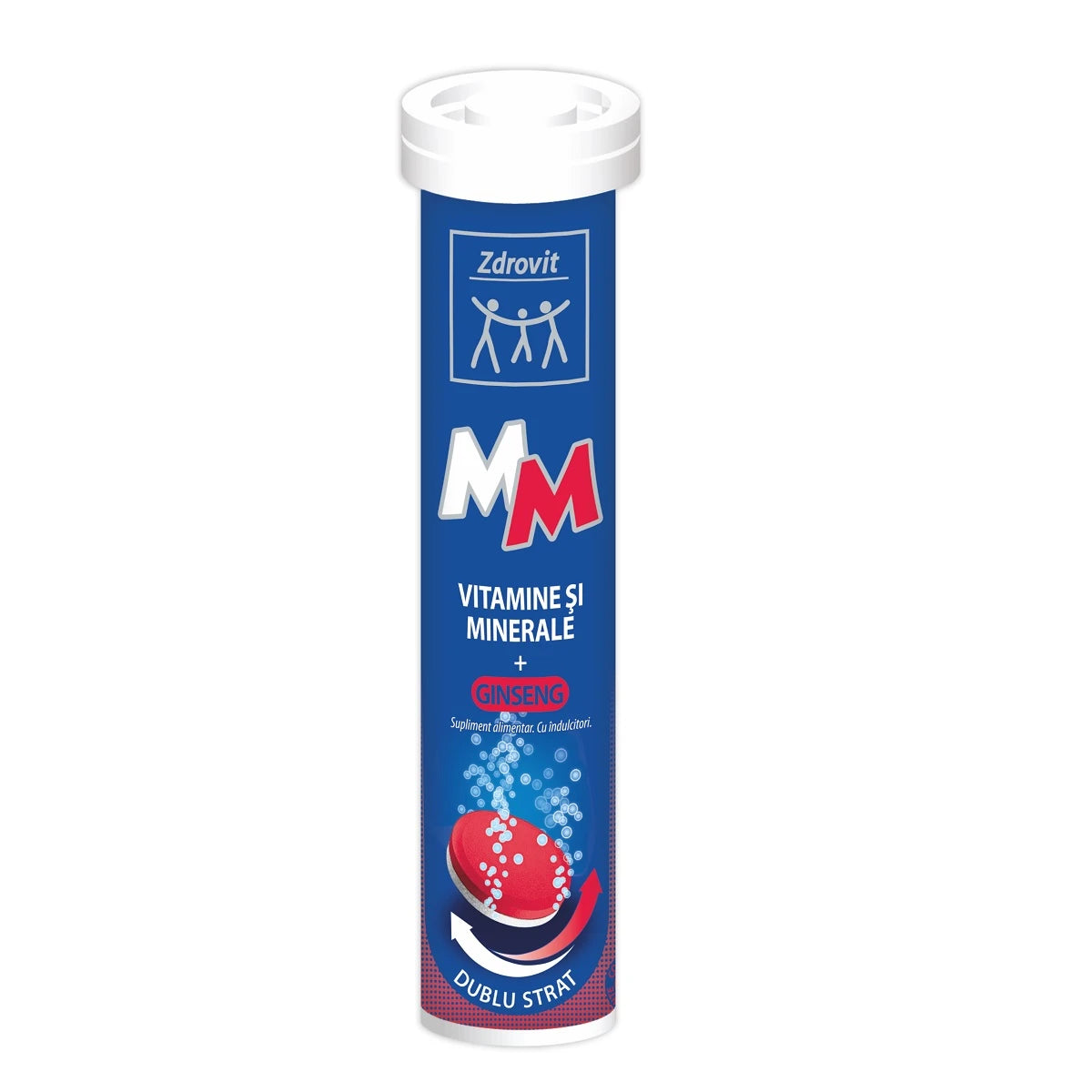 SBA Zdrovit Витамины+Минералы+Женьшень табл. шипуч. N24