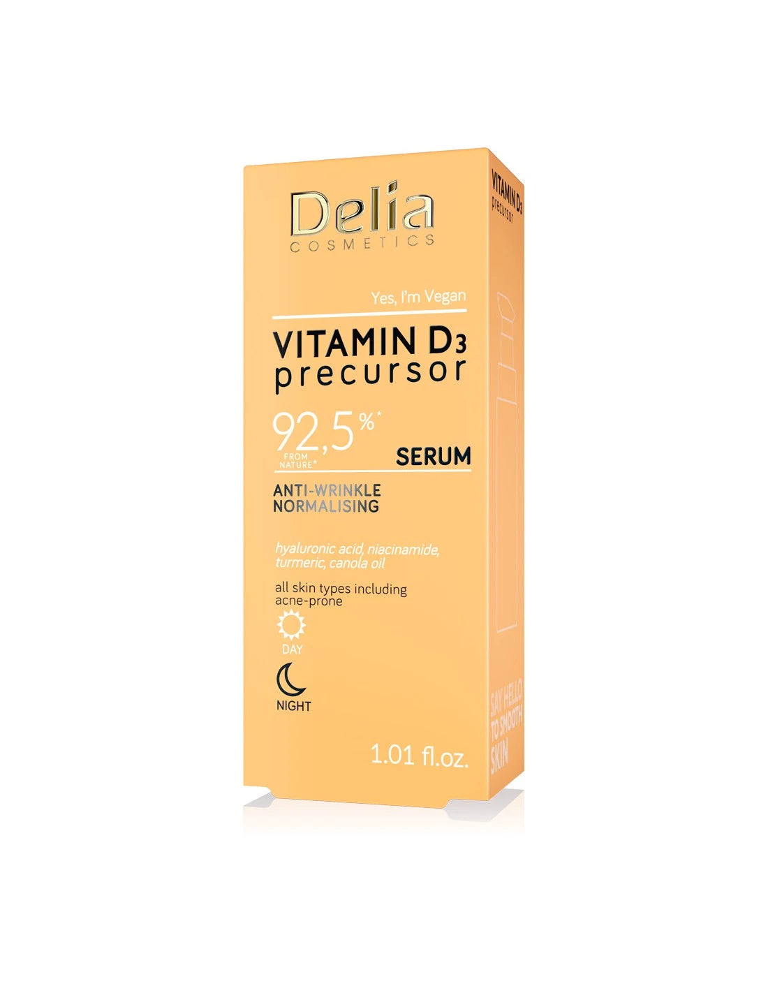 Delia Vitamin D3 Precursor Ser anti-rid, normalizant pentru față, 30ml