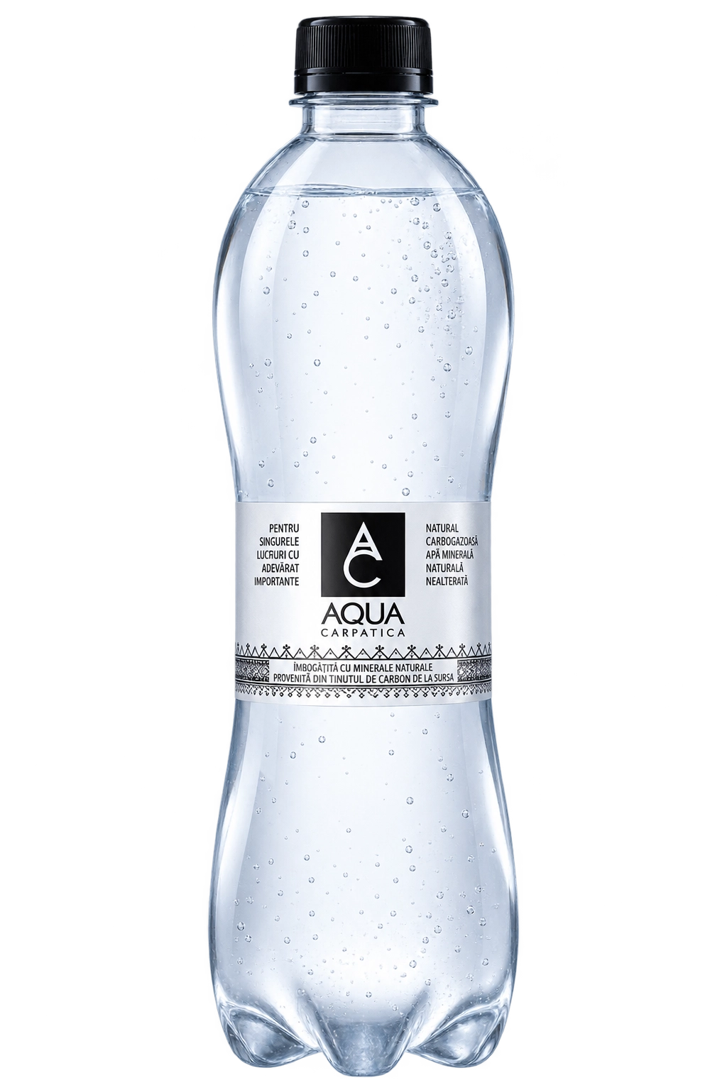 Apă minerală Aqua Carpatica gazată 0.5L