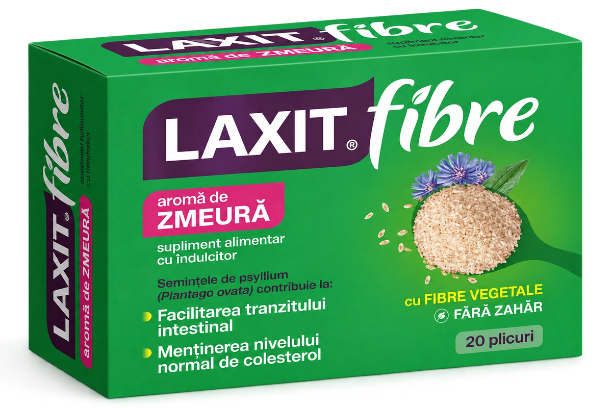 Laxit Fibre aromă de zmeură plic. N20