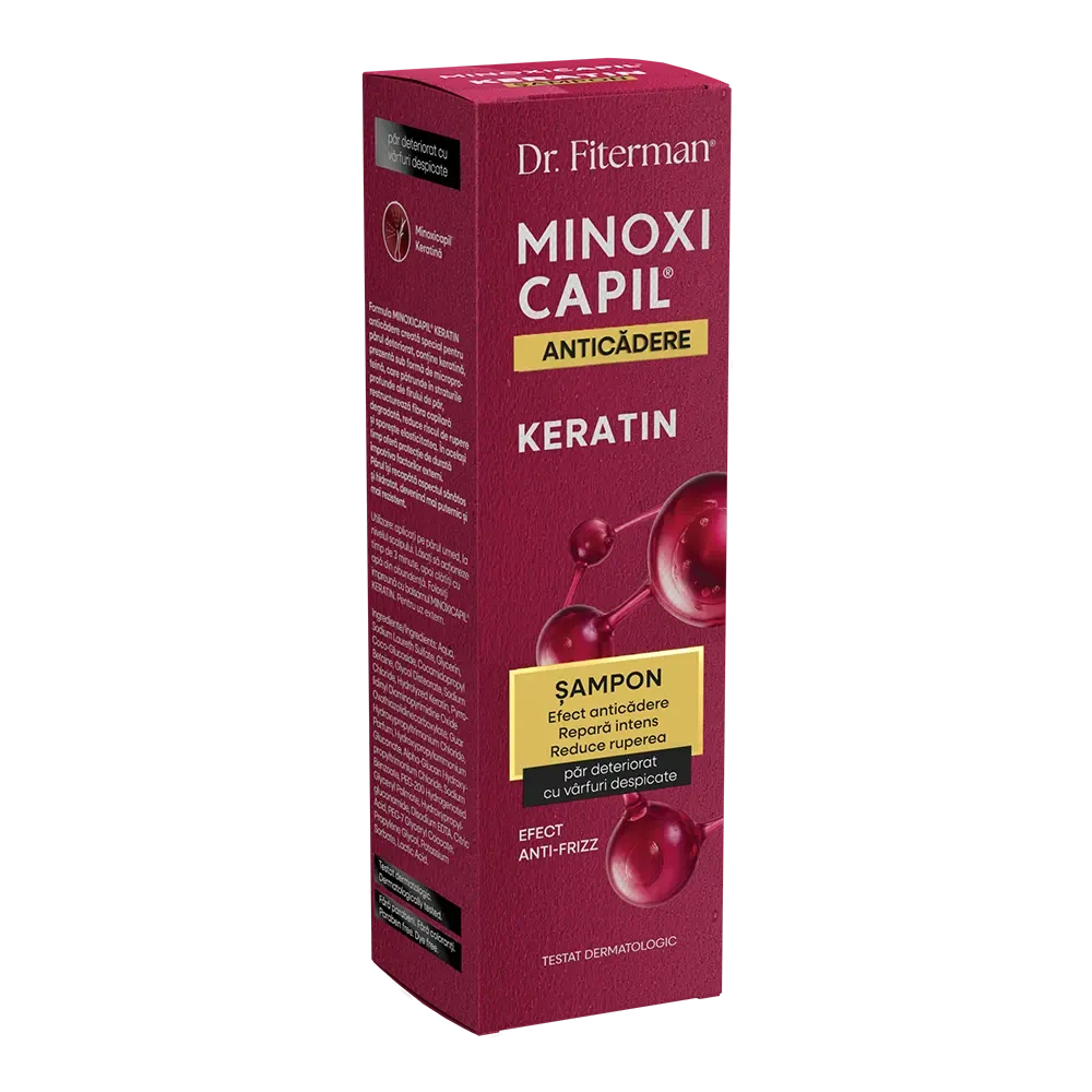 Doctor Fiterman Minoxicapil Keratin Șampon anticădere 200ml