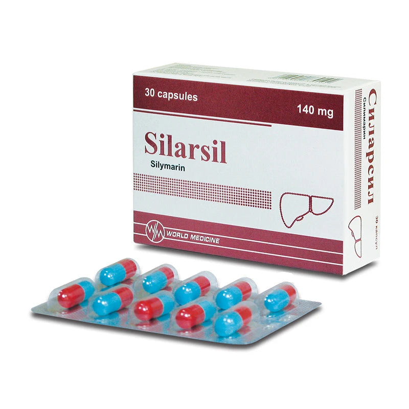 Silarsil (Sylimarin) 140mg caps. N10x3