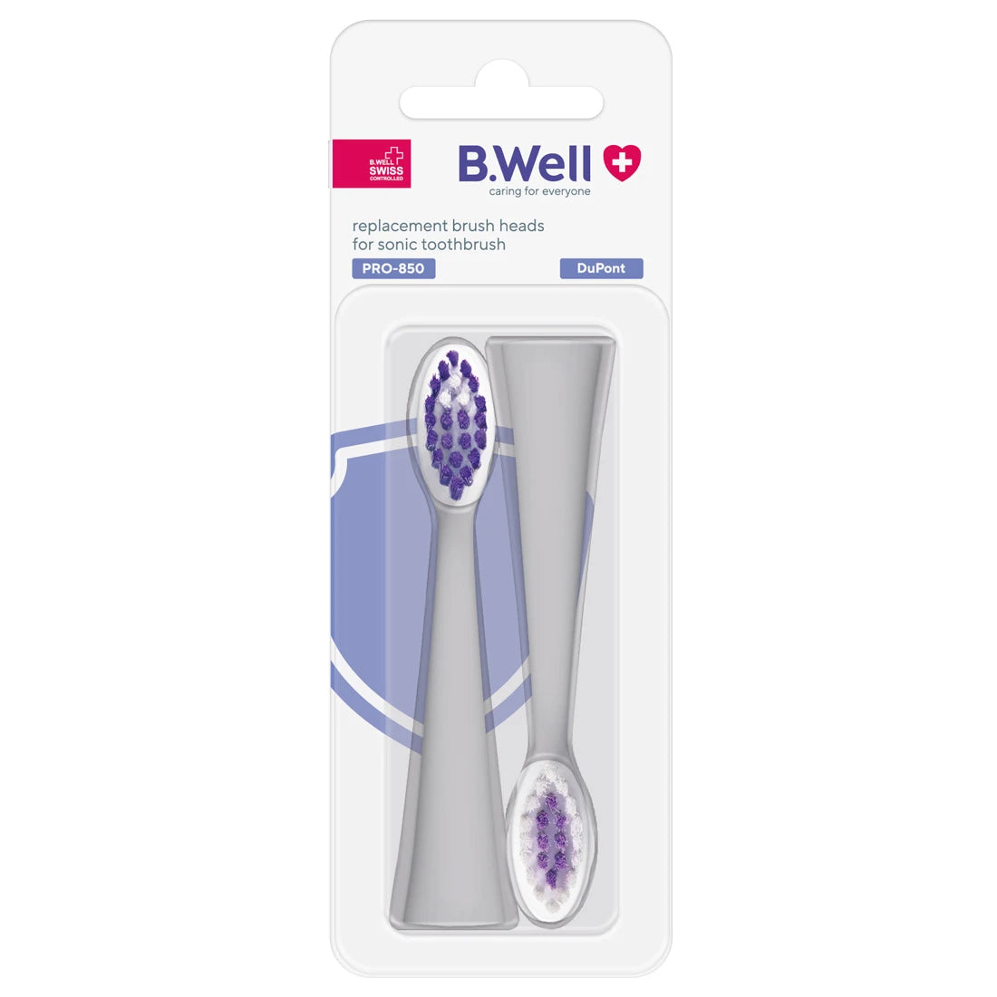 B.Well Perie rezervă albă, 2buc (PRO-850)