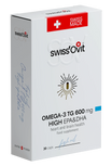 SwissOvit OMEGA 3 TG 600mg Fish Oil caps. N30  (Forans)