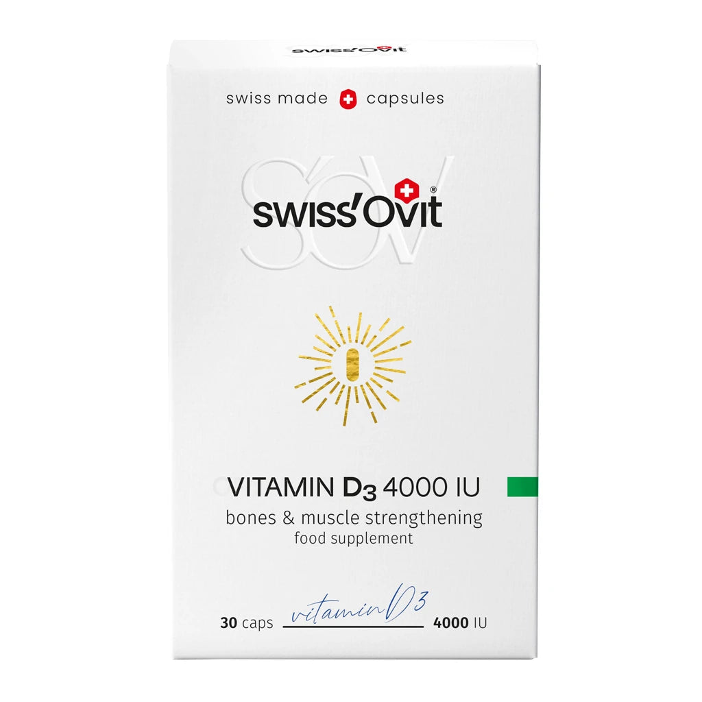 SwissOvit Витамин D3 4000IU капс. N30