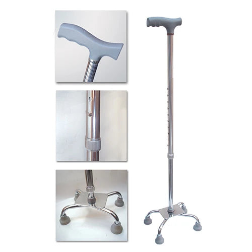 Baston ortopedic reglabil cu 4 picioare KY 924L