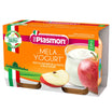 Plasmon Piure din iaurt cu mere,+6 luni ,2x120 g