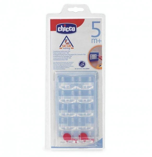 Chicco Заглушки для розеток, 6+, 10 шт (640823)
