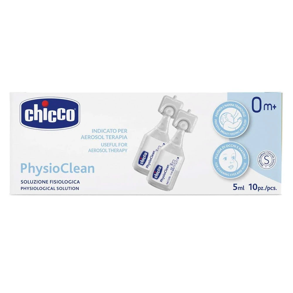 Chicco soluție fiziologica 5ml. 10 buc. (49830)