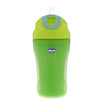 Chicco Поильник с трубочкой, зеленый, 18+, 266 ml (68255)