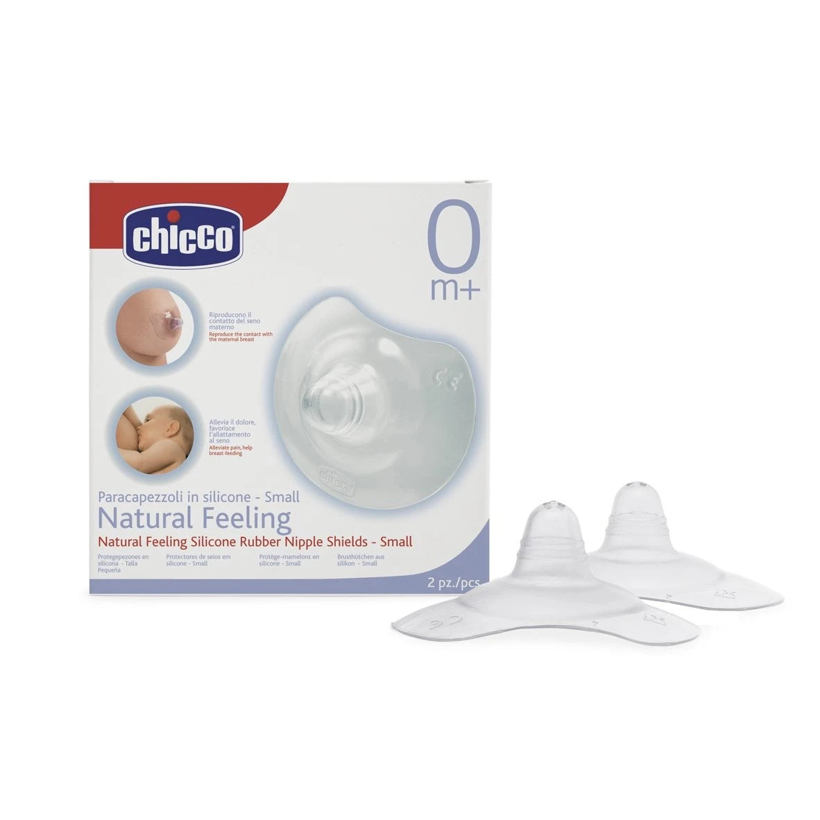 Chicco Aparator pentru sîn din silicon, mar. L, 2 buc (22550/90340)