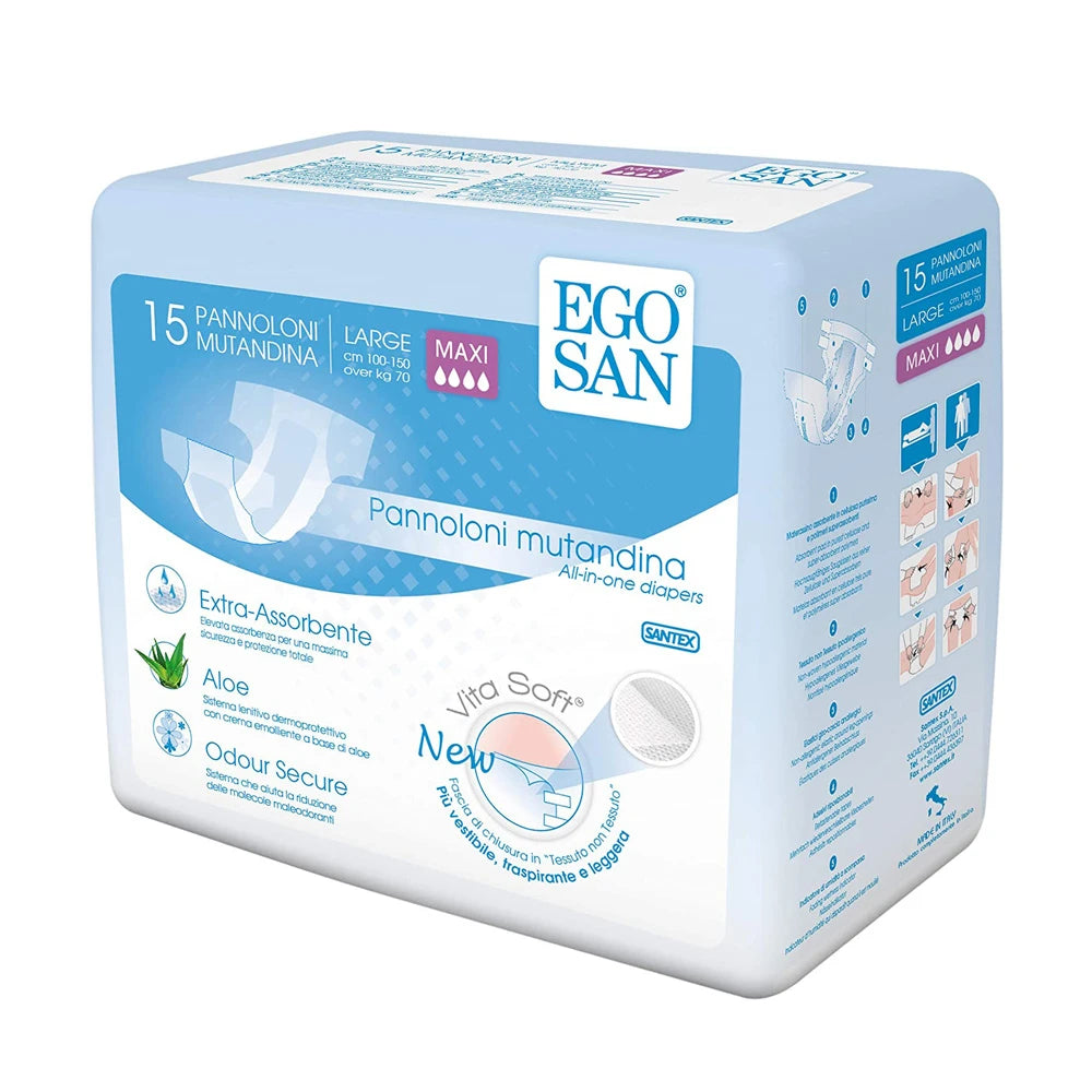 Egosan Vita Soft scutece MAXI, S, <40 kg, 50-80cm, 30buc