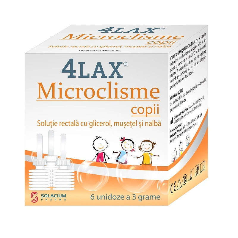 4LAX microclisme copii unidoze N6