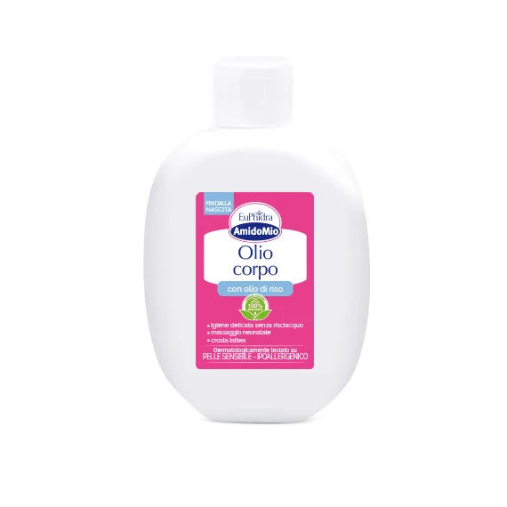 Euphidra AmidoMio Ulei de orez pentru masaj 200ml (003)