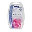 Chicco Suzeta ortodontica silicon color, 0+, 1 buc (27113)