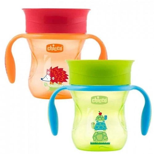 Chicco Поильник Perfect Cup 360 с силиконовой мембраной, нейтральный, 12+, 200 ml